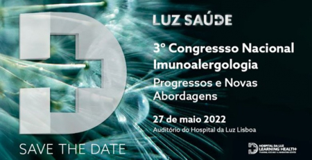 Marque na agenda: 3.º Congresso Nacional de Imunoalergologia da Luz Saúde