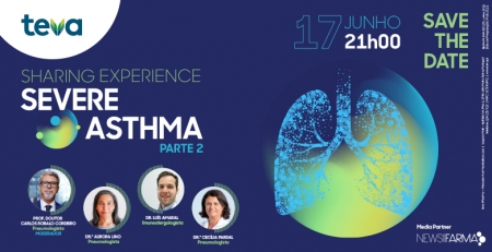Marque na agenda: 2.ª parte do webinar “Sharing Experience in Severe Asthma”