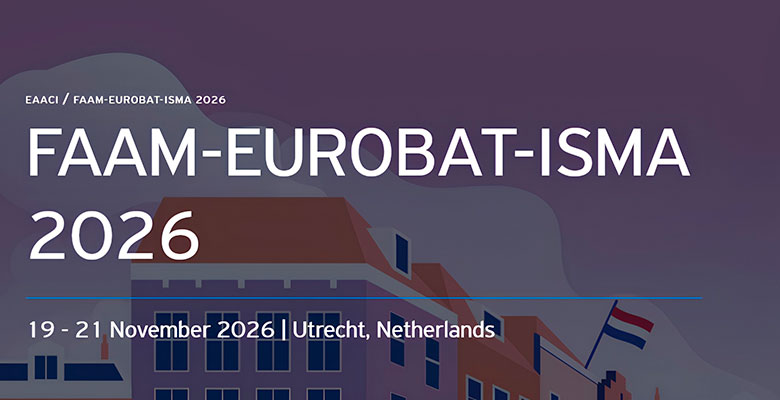 FAAM–EUROBAT–ISMA 2026: união científica impulsiona cuidados em alergia alimentar