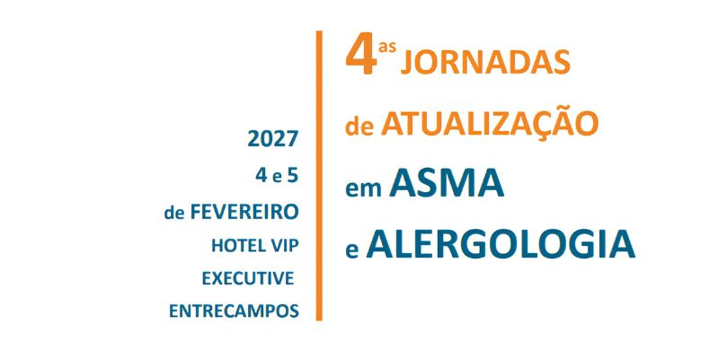Jornadas de Atualização em Asma e Alergologia decorrem em Lisboa em fevereiro de 2027